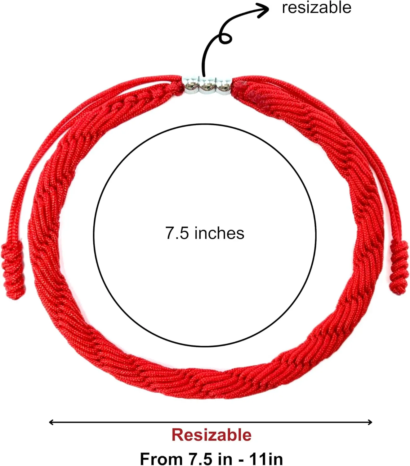 LAMIBEE Lucky and Protection Bracelet for Men and Women, Hand Braided Rope Thread, Wrist Wrap Bracelet, Surfer String Rope for Him and Her, Women Men, Teenage