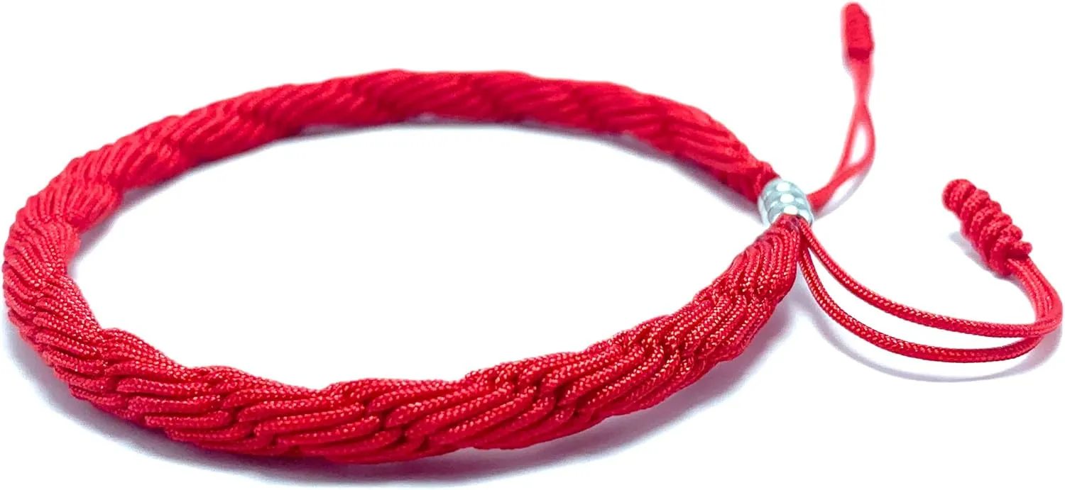LAMIBEE Lucky and Protection Bracelet for Men and Women, Hand Braided Rope Thread, Wrist Wrap Bracelet, Surfer String Rope for Him and Her, Women Men, Teenage