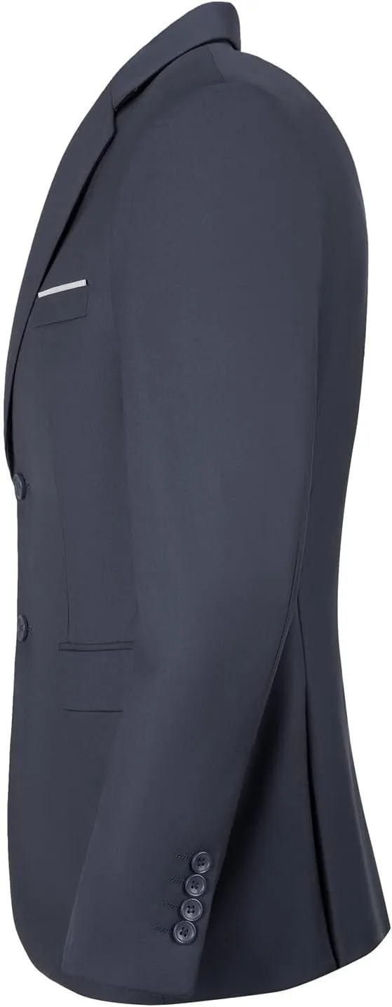 Men's Casual Sport Coat Slim Fit Two Button Suit Blazer Lightweight Jackets