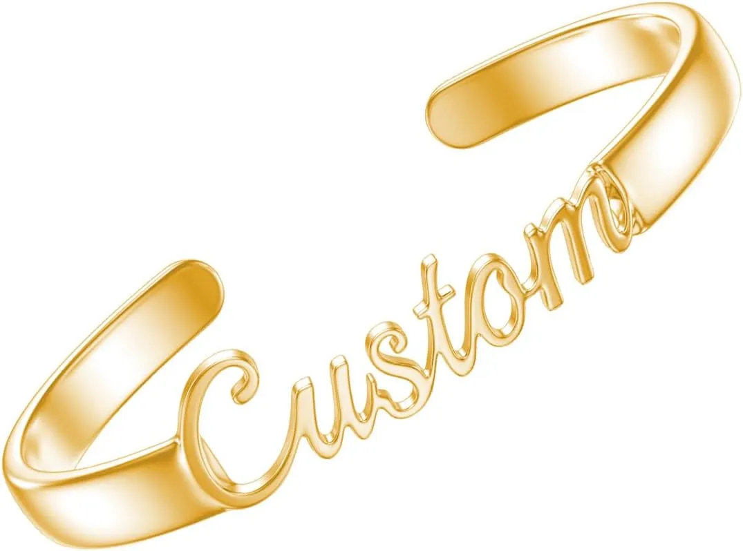 Personalized Bracelet 925 Sterling Silver/Gold Plated/Black/Rose Gold Customized Anklet Bracelet Jewelry for Men Women