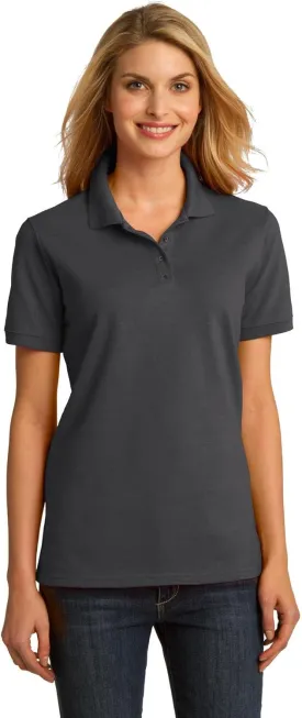 Port & Company Women's Ring Spun Pique Polo