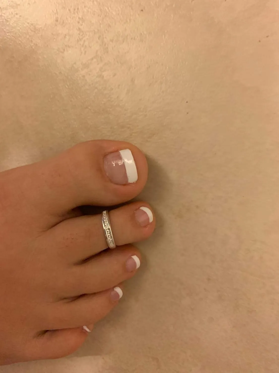 QWALIT Toe Rings for Women Gold Toe Ring Gold Ankets for Women Silver Toe Ring Stainless Steel Waterproof Trendy Anklet no Tarnish