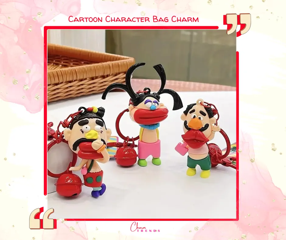 Retro Character Bag Charm 🤡