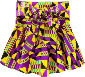 SHENBOLEN Women African Print Dashiki Tradition Waist Belts One Size